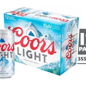 Coors Light 12 x 355 mL